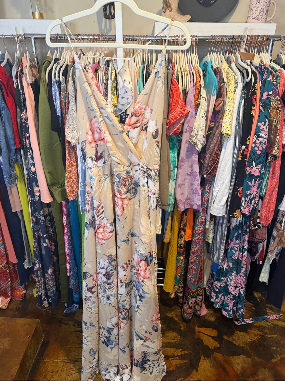 NWT Lulu's Something Just Like This Floral Maxi Dress - Picture 6 of 10